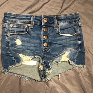 AE Hi Rise Shortie Size 2